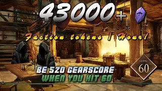 New World faction token farm (43000 Tokens/hour) - 520+ gearscore by lvl 60.