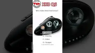 Jaguar XK8 Quiz Question 6. Who makes these headlamps? XKR / X100 #shorts