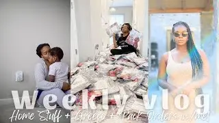 Vlog | Did you miss me? 🙈 Home Organization 🧺+ Greece Clips + Pack 200 orders w/me! - Ify Yvonne
