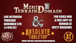 Absolute Tabletop Interview and Giveaway Announcement