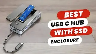 Лучший USB C-концентратор с корпусом для твердотельного накопителя M.2 NVMe | 5 лучших вариантов!