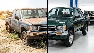 ASMR Truck Restoration! Full Restoration 1998 Toyota Hilux Classic Truck