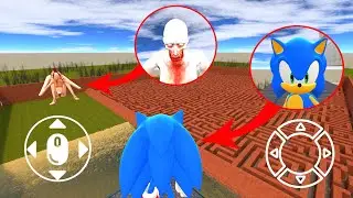 SCP vs Sonic: Can Sonic Survive the Horror?!