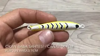 Sahte yem yapımı sahte balık yemi yapımı rapala yapımı silikon balık yemi
