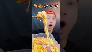 Makan Serba Pizza Hut🍕 #asmr #mukbang #makansesuaiemoji #videomakan #pizza