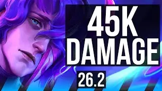 HWEI vs XERATH (MID) | 45K damage | EUW Master | 26.2