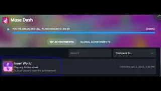 How to unlock Inner World Muse Dash Achievement