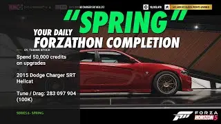 FH5 - Series 6 - Spring FORZATHON Daily Challenges