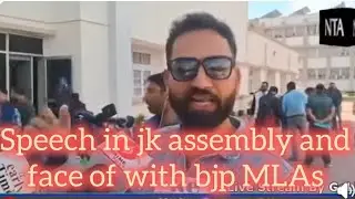 Today my speech in jk assembly and faceoff with bjp MLAs #mehrajmalik #jammuandkashmir #viralvideo 