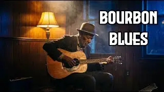 Bourbon Blues for a Dark and Moody Atmosphere | Relaxing Blues Music