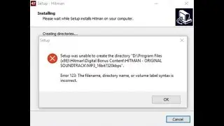Hitman CPY Error 123 SOLUTION - FIX