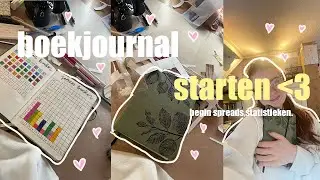 BOEKJOURNAL starten en begin SPREADS maken?!