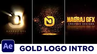 Gold Logo Intro - 3 Premium Templates for Your Next Project