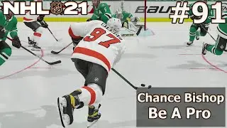 NHL 21 Be a Pro | Chance Bishop (Center) | #91 | Opening Night Agains Dallas