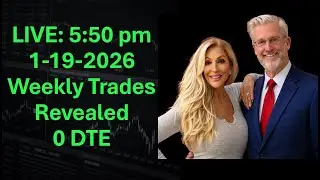 0dte LIVE 1-19-2026 Weekly FREE TRADES from 2 Fund Managers $1 million Account 150 trades daily