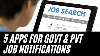 5 apps for government & private job notifications | How to get job vacancy updates?