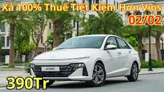✅Giá Khuyến Mại Hyundai Accent Tháng 2/2026. Xả 100% Thuế Tiết Kiệm Hơn Vios, City | Xegiatot24h