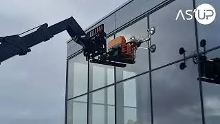 Skylifter SL 400 RT, manipulateur &eacute;lectrique &agrave; ventouses ind&eacute;pendant, sans limite de hauteur !