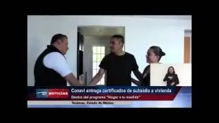 Conavi entrega certificados de subsidio para vivienda. Dentro del programa &ldquo;Hogar a tu medida&rdquo;