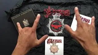 Unboxing SAXON - Strong Arm Of The Law (Axe Killer Warrior&rsquo;s Set)