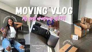 moving vlog! my first apartment unfurnished house tour? | luxury & modern ￼￼aesthetics | Kay NYC
