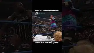 Bubba Ray Dudley Vs Mark Henry Smackdown 23/12/1999 #wwe #wwewrestler