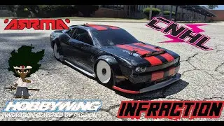 Arrma Infraction SRT Road to 100mph  part 2