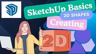 How to Create 2D Shapes in SketchUp – Beginner Tutorial!