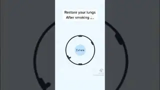 Try this Breathing Exercise to restore your Lungs after Smoking 🚬
