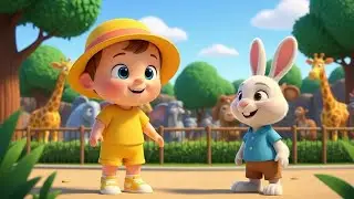 Zoo Safety Song for Kids 🐰 | Don&rsquo;t Put Hands in the Zoo | Cartoon Animation
