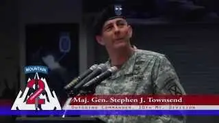 10th Mountain Division Change of Command - March 2015