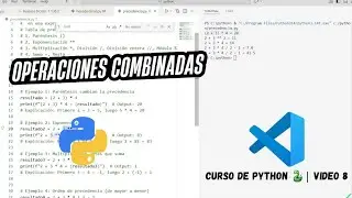 Domina las operaciones combinadas en  PYTHON (Precedencia y Paréntesis) 🐍