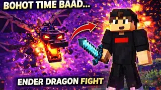 Bohot Time Baad Minecraft 😭 Khela&hellip; Ender Dragon fight 😱🔥