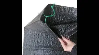 black pp woven sack