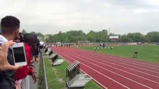 NJCAA QCC Men 100m Final- Outdoor National Championship May 11, 2013