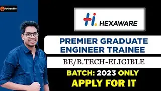 hexa ware hiring premier graduate engineer trainee | software jobs