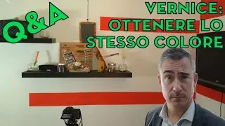 Q&A Vernice: come ottenere lo stesso colore di una vernice sul muro. @marcuscignal5639
