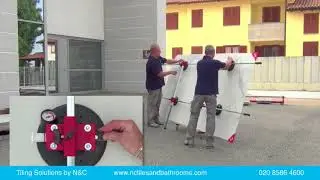 The easy way to lift, carry and move large format tiles