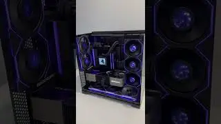 Сборка типичной жертвы маркетинга #lianli #ryzen #9950x3d #rtx #4080 #pcbuild #pc