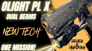 Olight PL X Weapon Light Review & Unboxing | Dual Beam WML
