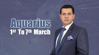 Aquarius Weekly horoscope 1st March to 6th March 2021