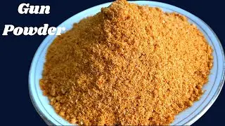 Gun Powder for Idli, Dosa, Uttapam, Tawa Fry, Chilla - By Terrace Kitchen | साउथ इंडियन चटनी | Gun |
