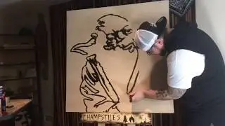 Yoda Torch Portrait