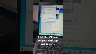 Add This PC / My PC icon on your desktop in windows 10/11