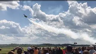 USAF Thunderbirds - High Alpha Pass (4K HD) @ Pittsburgh 2017