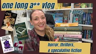 📚 7 Horror, Speculative, & Thriller Reads | Reading Vlog👻