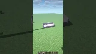 Tiny But Cute Bench in Minecraft! #shorts
