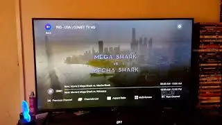 Opening to Mega Shark vs. Mecha Shark on Comet TV 9-3 KCAL-DT