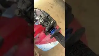 400EX Twist Throttle conversion Motion Pro Vertex SE 🤟 #bikelife #makethisgoviral #youtubeshorts