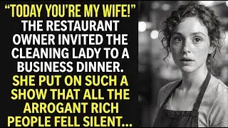 He Needed a Fake Wife for One Night | She Saved His Restaurant Forever.